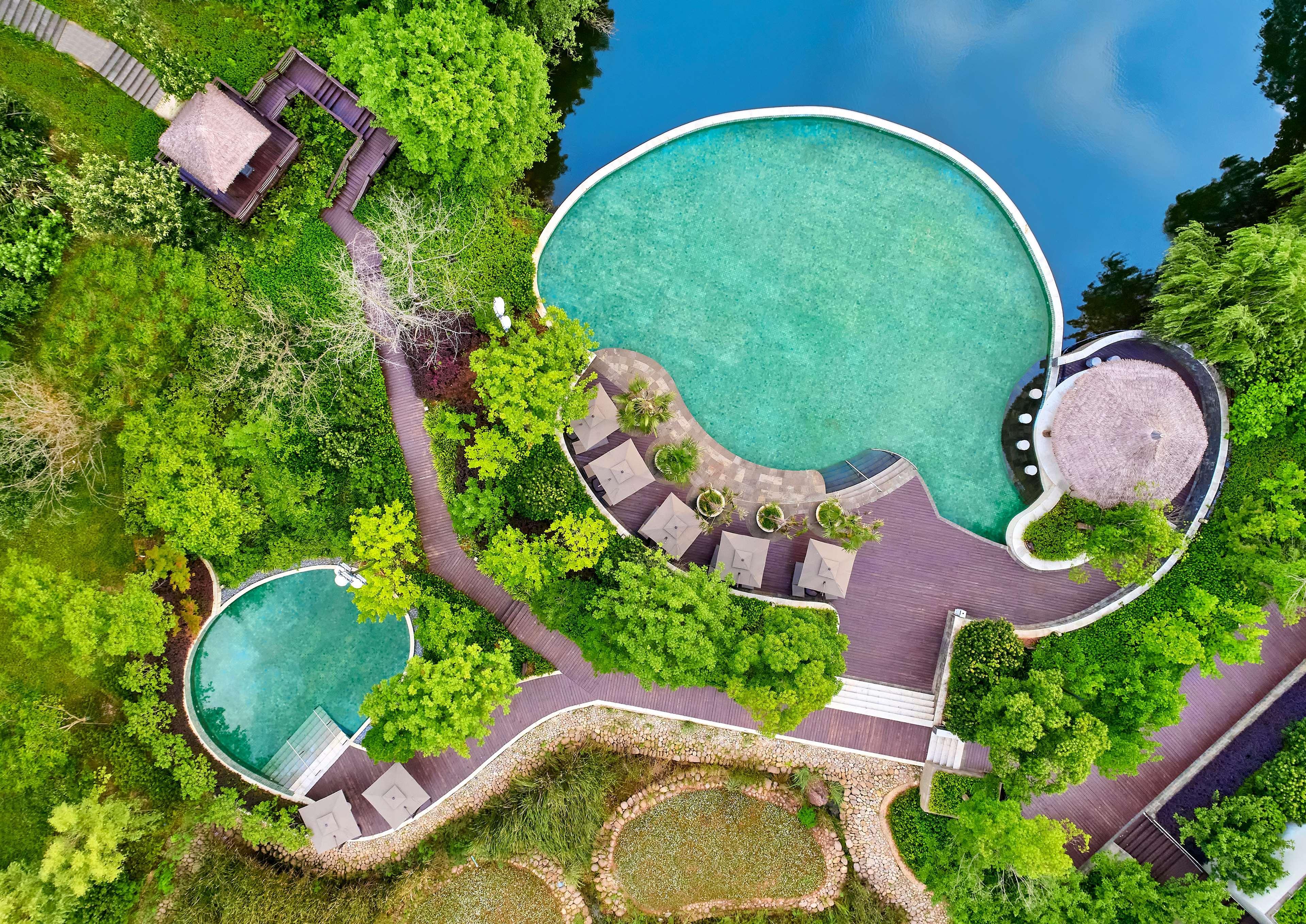 Lushan West Sea Resort, Curio Collection By Hilton Csiucsiang Kültér fotó