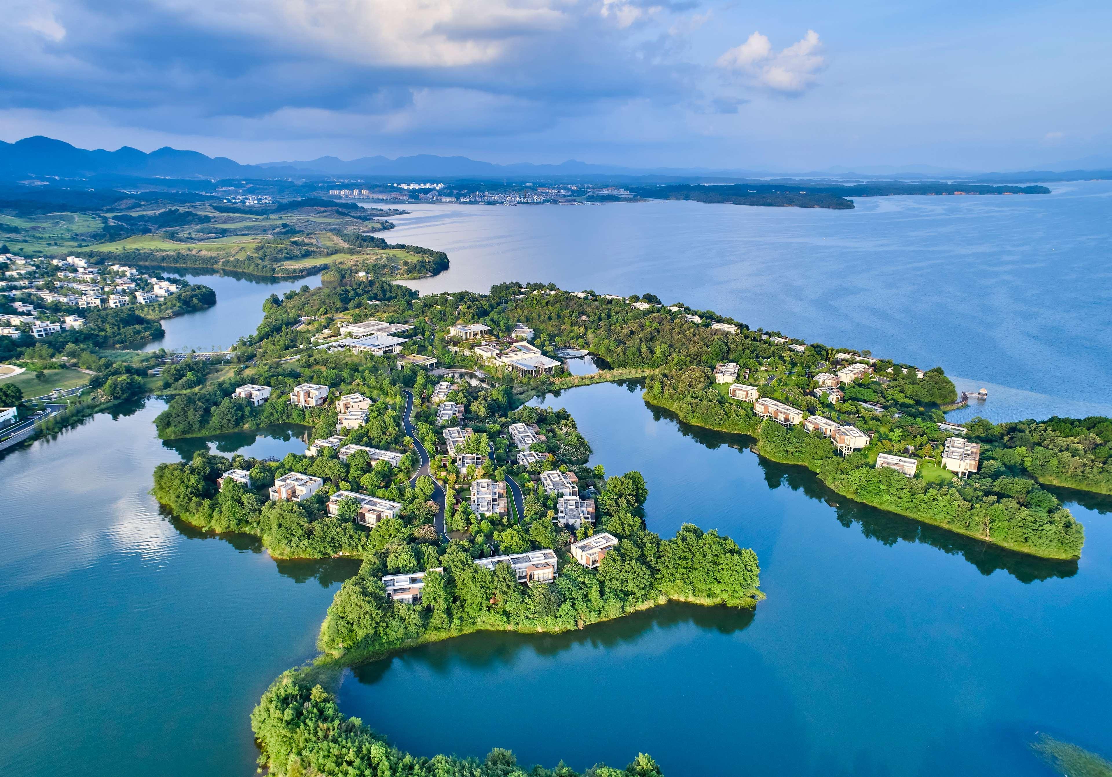 Lushan West Sea Resort, Curio Collection By Hilton Csiucsiang Kültér fotó